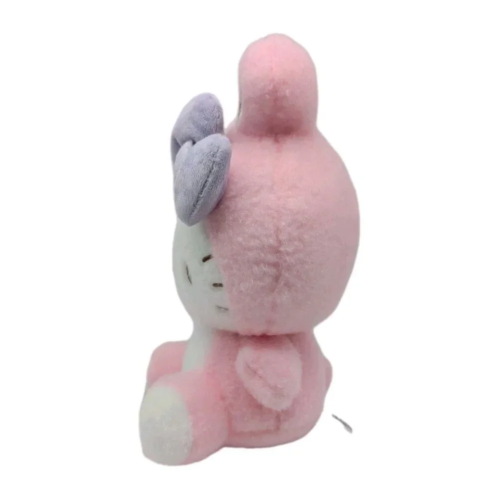 Sanrio Hello Kitty Plush in Pink Frog Costume Stuffed Animal Fuzzy 2024 11